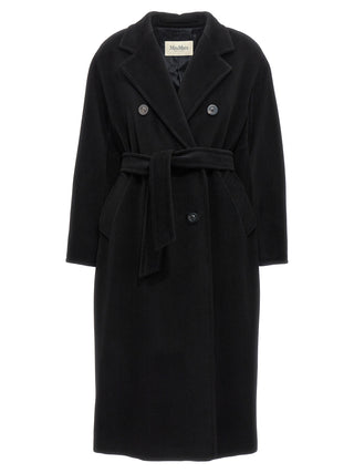 Max Mara Black Virgin Wool Coat