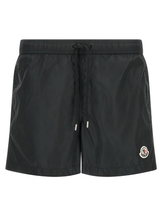 Moncler Black Polyamide Knee Length