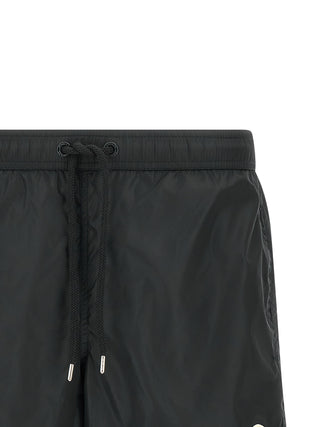 Moncler Black Polyamide Knee Length