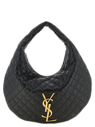 Saint Laurent Black Lamb Leather Shoulder Bag