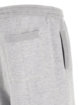 Brunello Cucinelli Gray Silk Bermuda Shorts