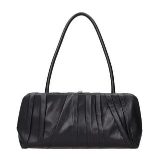 Jil Sander Logo Leather Shoulder Bag