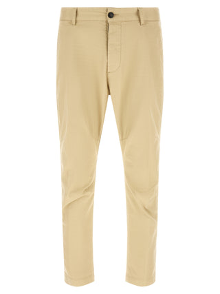 Dsquared² Beige Cotton Cargo Pants