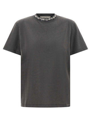 Golden Goose Gray Cotton T-Shirt