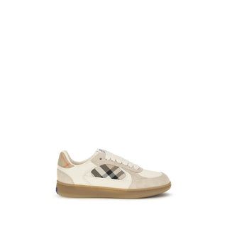 Burberry Beige Calf Leather Sneakers