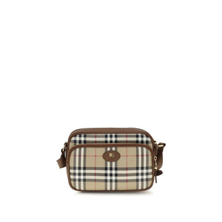 Burberry Beige Cotton Shoulder Bag