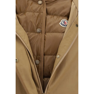 Moncler Beige Polyamide Shell Jacket