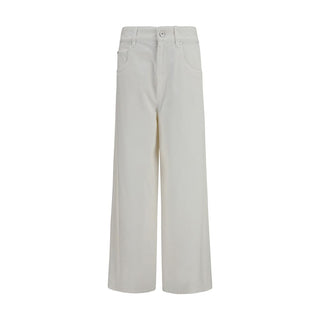 Brunello Cucinelli High-Rise Palazzo Jeans