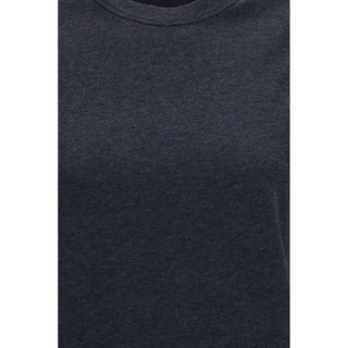 Brunello Cucinelli Gray Cotton T-Shirt