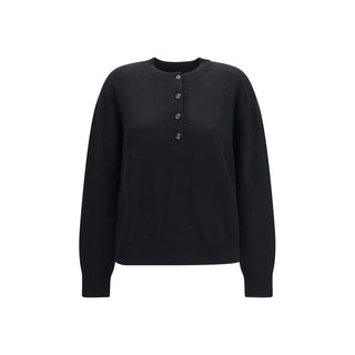 Loulou De Saison Black Cashmere Sweatshirt