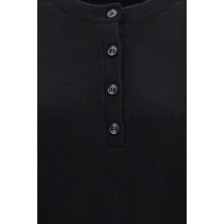 Loulou De Saison Black Cashmere Sweatshirt