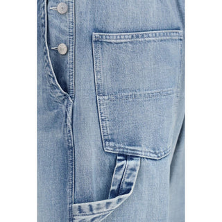 MM6 Blue Cotton Jeans Denim