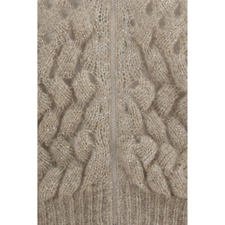 Brunello Cucinelli Beige Wool Oves Aries Cardigan