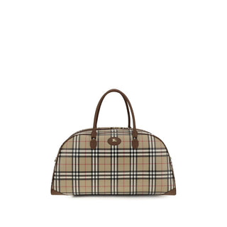 Burberry Check Cotton Travel Bag