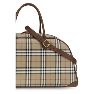 Burberry Check Cotton Travel Bag