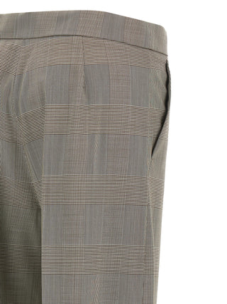 Max Mara Gray Wool Dress Pants