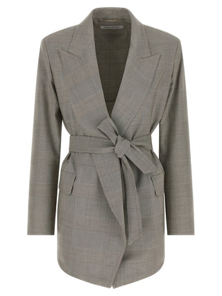 Max Mara Gray Wool Blazer