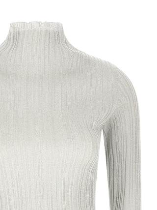 Fabiana Filippi Gray Viscose Cardigan