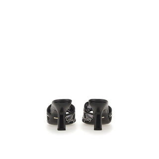 Gucci Black Polyamide Mules