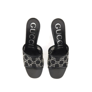 Gucci Black Polyamide Mules