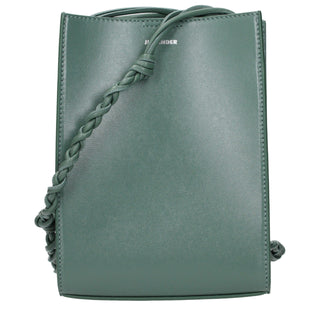 Jil Sander Logo Leather Crossbody Bag