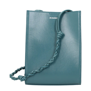 Jil Sander Logo Leather Crossbody Bag