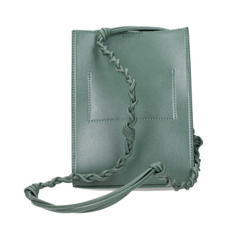 Jil Sander Logo Leather Crossbody Bag