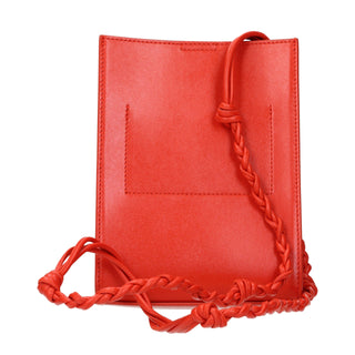 Jil Sander Logo Leather Crossbody Bag