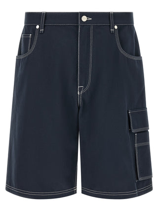 Fendi Cotton Canvas Bermuda Shorts