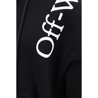 Off-White Black Cotton Sweatshirt