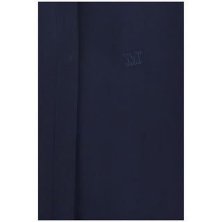Max Mara Blue Silk Shirt