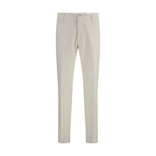 Lardini Beige Viscose Casual Pants