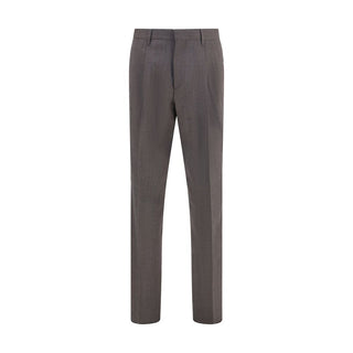 Lardini Gray Viscose Dress Pants