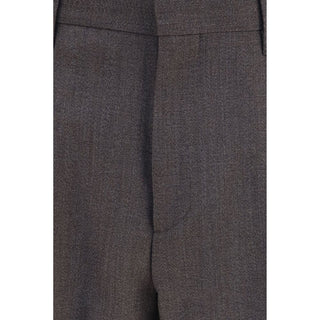 Lardini Gray Viscose Dress Pants