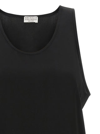 Brunello Cucinelli Black Silk Shirt