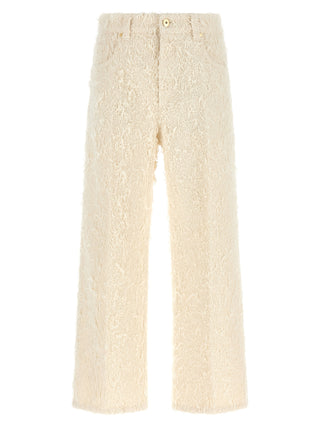 Brunello Cucinelli Beige Cotton Casual Pants