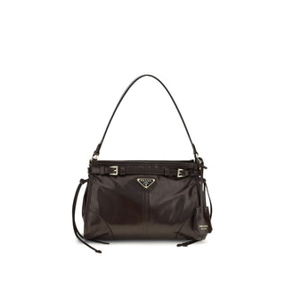 Prada Brown Calf Leather Handbag