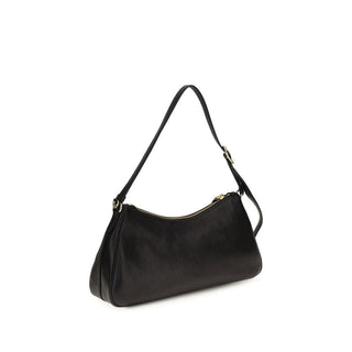 Prada Black Calf Leather Shoulder Bag
