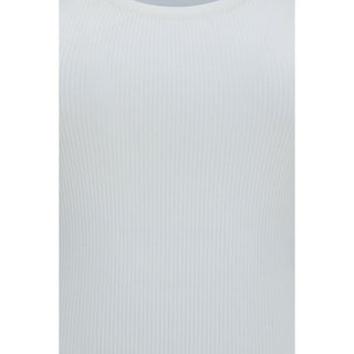 Max Mara White Viscose Tank Tops
