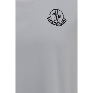 Moncler Logo Patch Cotton T-Shirt