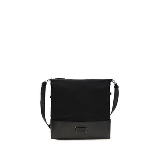 Maison Margiela Black Calf Leather Shoulder Bag