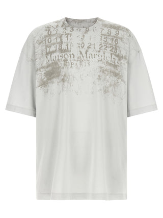 Maison Margiela Gray Cotton T-Shirt