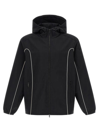 Diesel Black Polyamide Shell Jacket