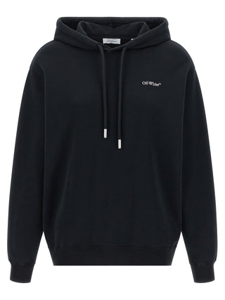 Off-White Black Cotton Sweatshirt
