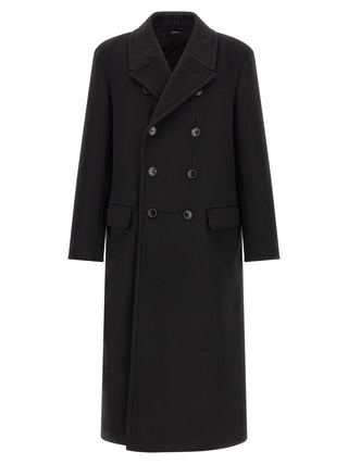 Tom Ford Black Virgin Wool Coat