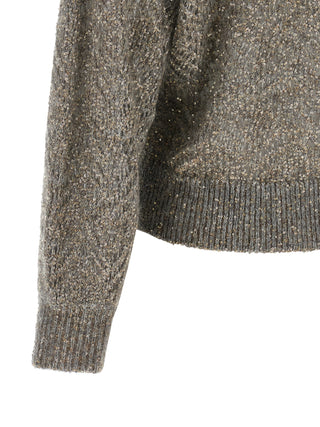 Brunello Cucinelli Gray Polyamide Cardigan