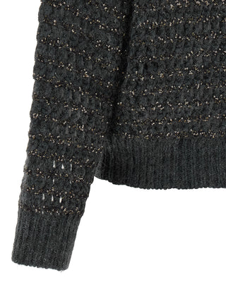 Brunello Cucinelli Gray Elastane Cardigan