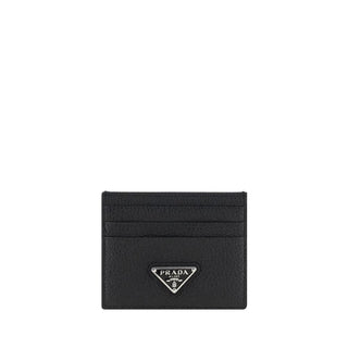 Prada Black Calf Leather Wallet