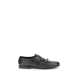 Church's Black Calf Leather Slip-On Loafers