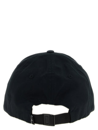 Stone Island Black Cotton Cap (Baseball Hat)